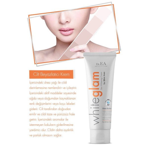 Dr. EA Whiteglam - Bikini Bölgesi Beyazlatıcı Krem 100 ml