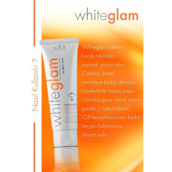 Dr. EA Whiteglam - Bikini Bölgesi Beyazlatıcı Krem 75 ml
