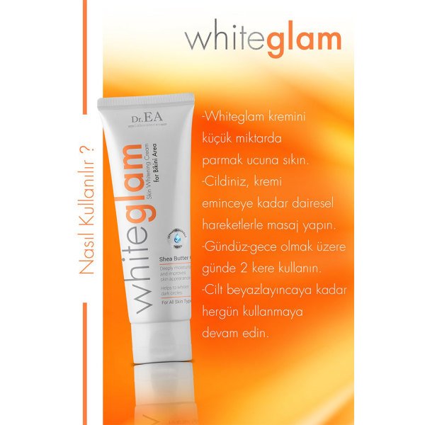 Dr. EA Whiteglam - Bikini Bölgesi Beyazlatıcı Krem 75 ml