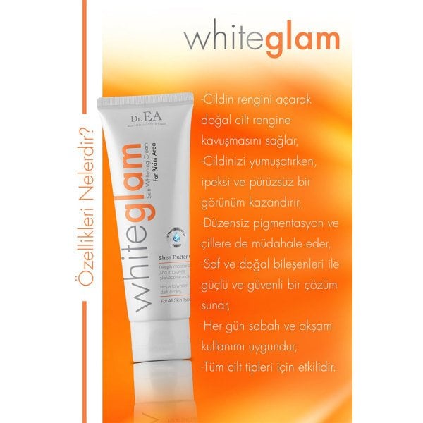Dr. EA Whiteglam - Bikini Bölgesi Beyazlatıcı Krem 100 ml