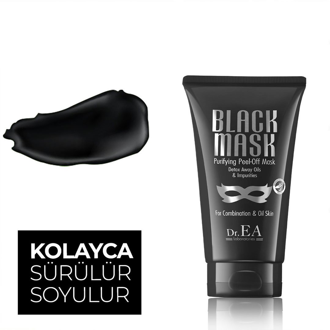 Dr. EA Soyulabilir Siyah Maske - Siyah Nokta ve Sivilce Karşıtı