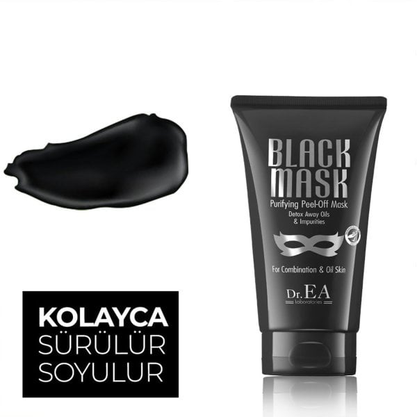 Dr. EA Soyulabilir Siyah Maske - Siyah Nokta ve Sivilce Karşıtı