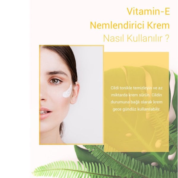 Egeria Vitamin E Nemlendirici Cilt Kremi