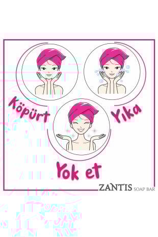 Zantis Kükürt, Salisilik Asit, Glikolik Asit İçeren Akne ve Sivilce Sabunu