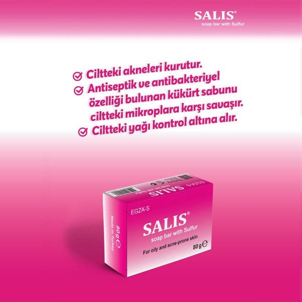 Dr.EA SALIS - Kükürtlü Sabun 80g.