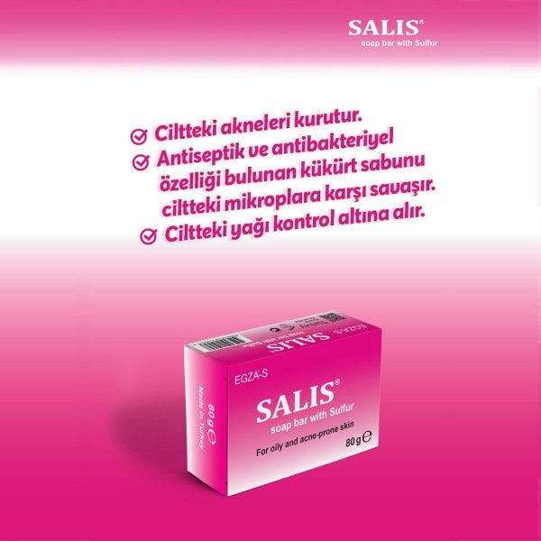 Dr.EA SALIS - Kükürtlü Sabun 80g.