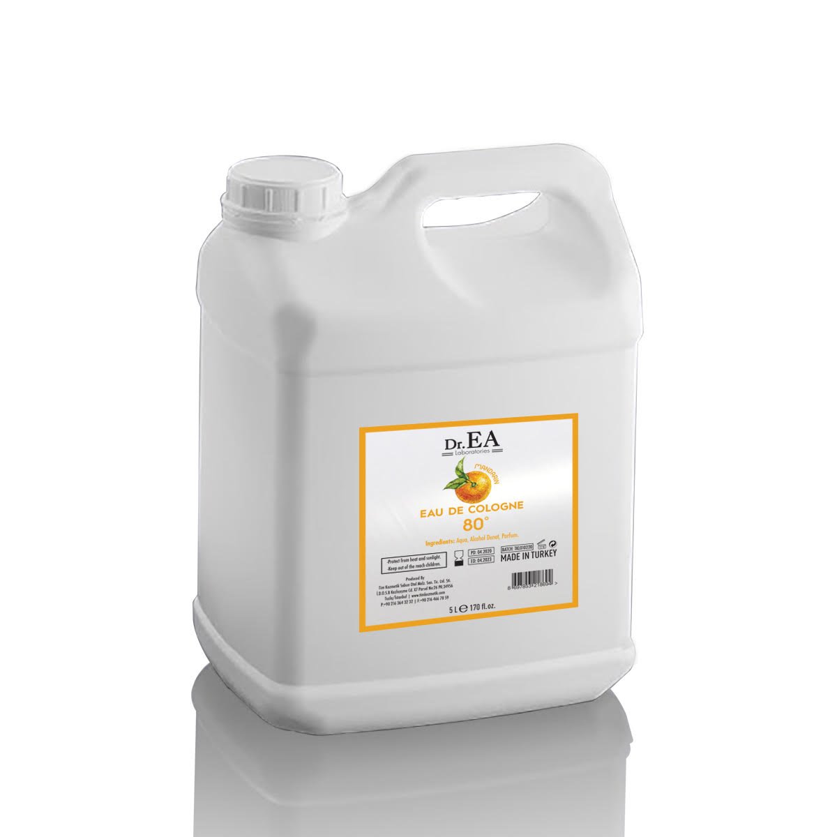 Dr. EA Mandalina Kokulu Kolonya 5LT - 80°