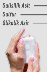 Zantis Kükürt, Salisilik Asit ve Glikolik Asitli Akne ve Sivilce Sabunu 80GR. 2'li Paket