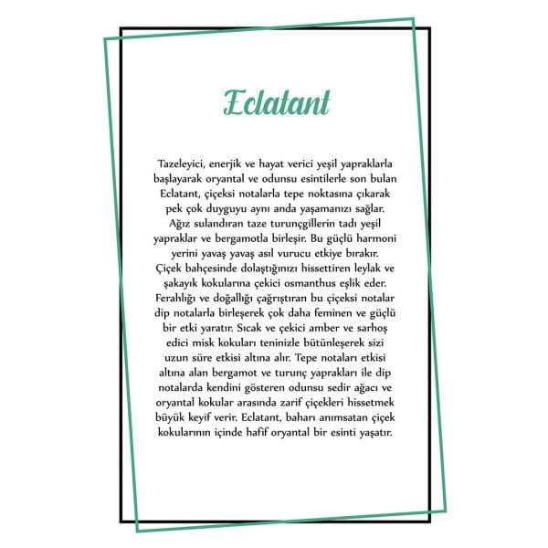 Giardino Fiorito Parfüm Kolonya - Eclatant 250ML