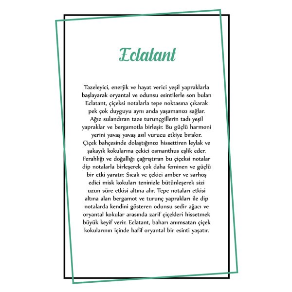 Giardino Fiorito Parfüm Kolonya - Eclatant 250ML