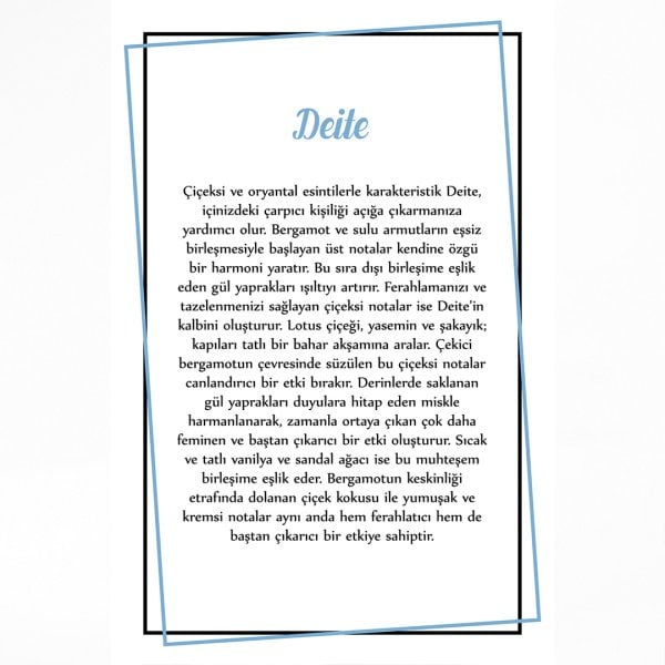 Giardino Fiorito Parfüm Kolonya - Deite 250ML