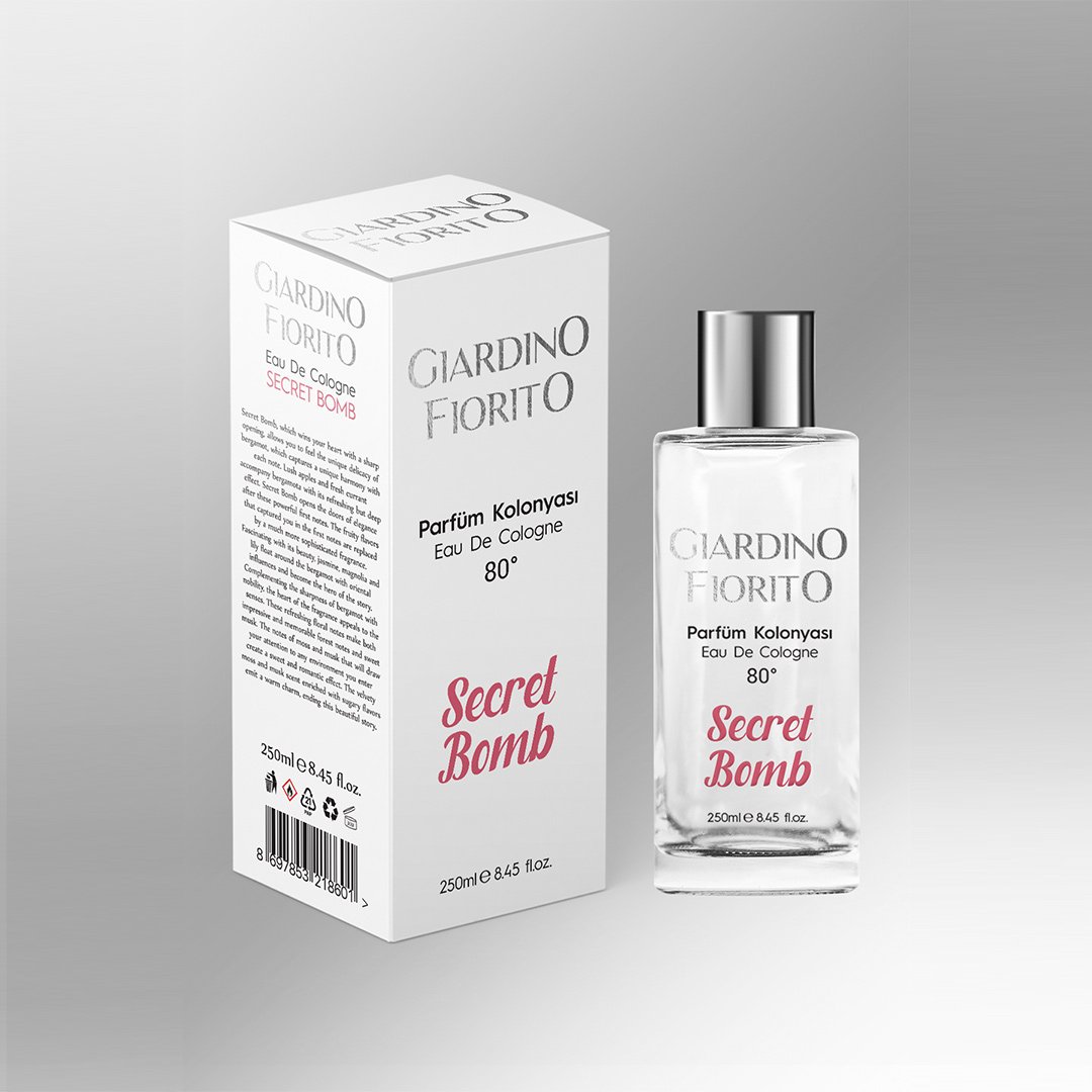 Giardino Fiorito Parfüm Kolonya - Secret Bomb 250ML